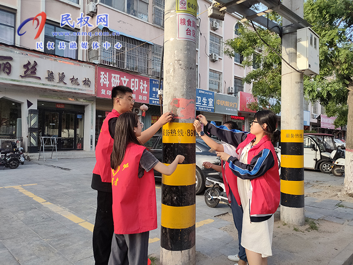 雙城同創(chuàng)，你我同行 | 民權(quán)縣高級(jí)中學(xué)師生志愿者在行動(dòng)