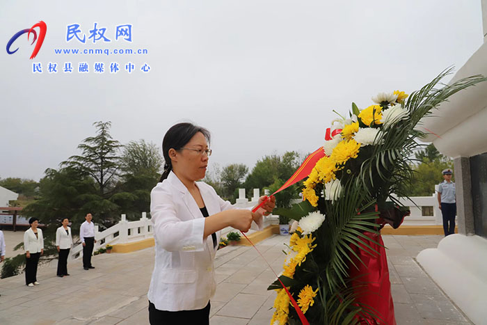 我縣舉行烈士紀念日公祭活動